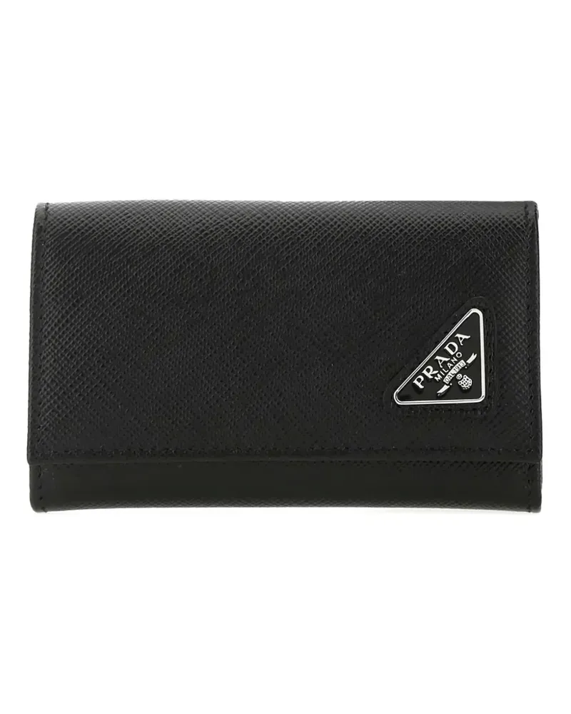 Prada Klassisches Schlüsseletui - Schwarz Schwarz