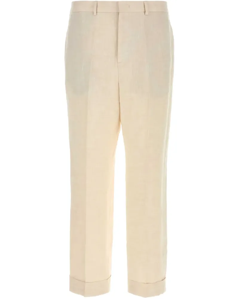 Valentino Garavani Hose aus Leinen - Nude Nude