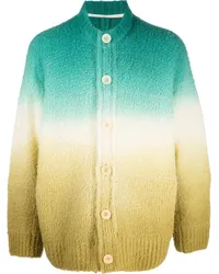 Sacai Cardigan mit Farbverlauf Grün