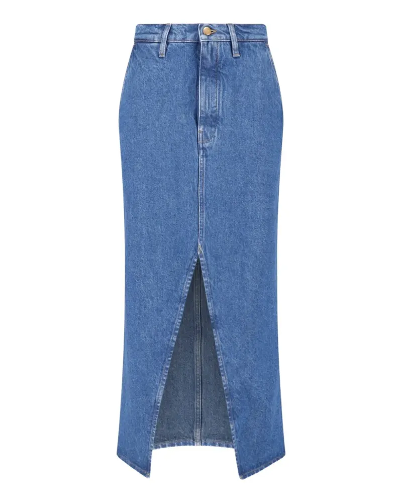 Jil Sander denim maxi skirt - Blau Blau