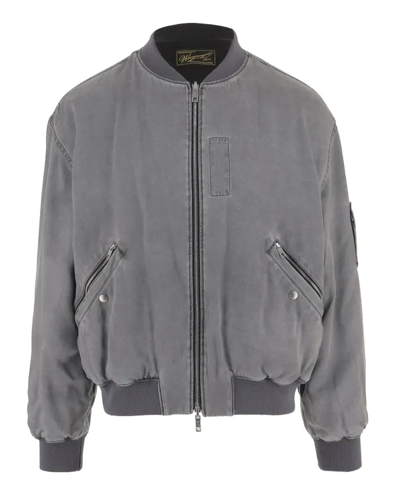 Wooyoungmi quilted reversible bomber jacket - Grau Grau