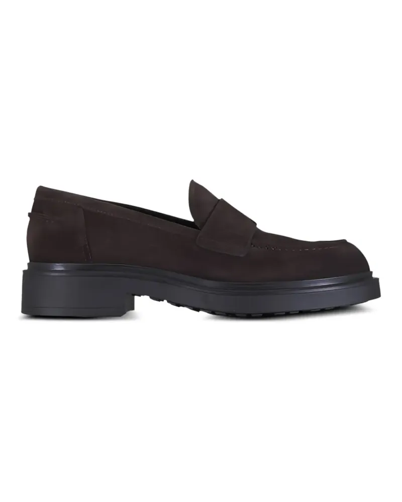 Attilio Giusti Leombruni Loafer aus Wildleder - Braun Braun