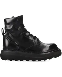 Premiata M6871A Stiefeletten aus Kalbsleder Schwarz