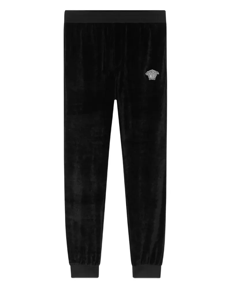 Versace Jogginghose mit Medusa-Applikation - Schwarz Schwarz