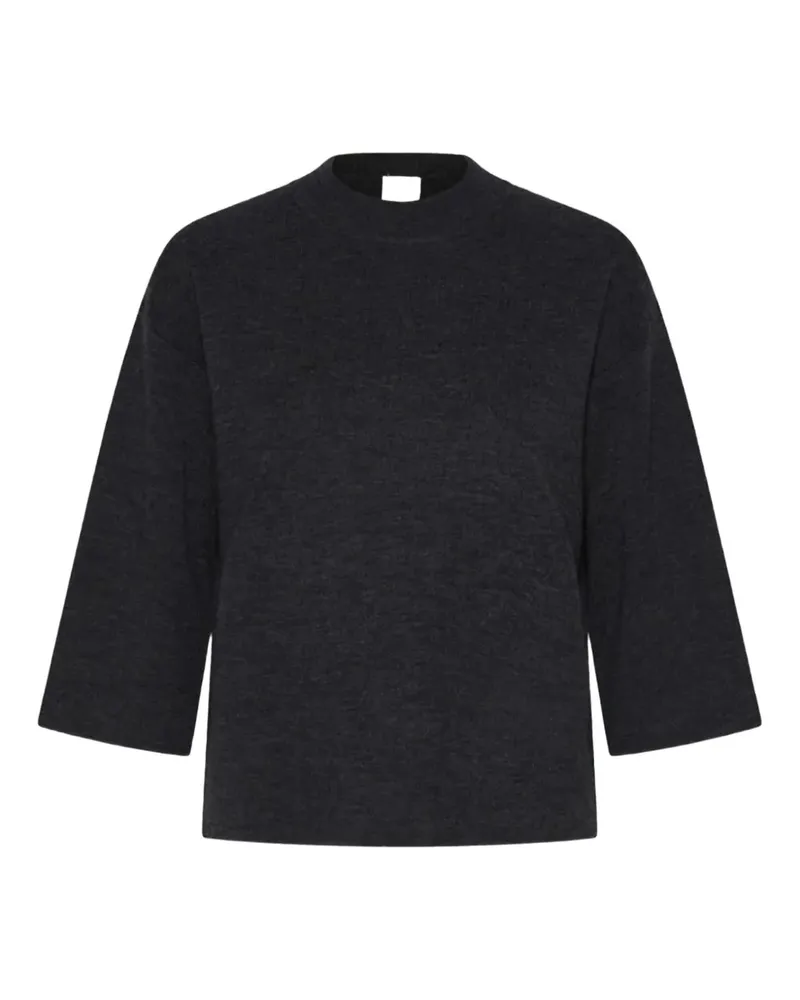MARELLA CAMERA1 Pullover mit Logo-Detail - Grau Grau