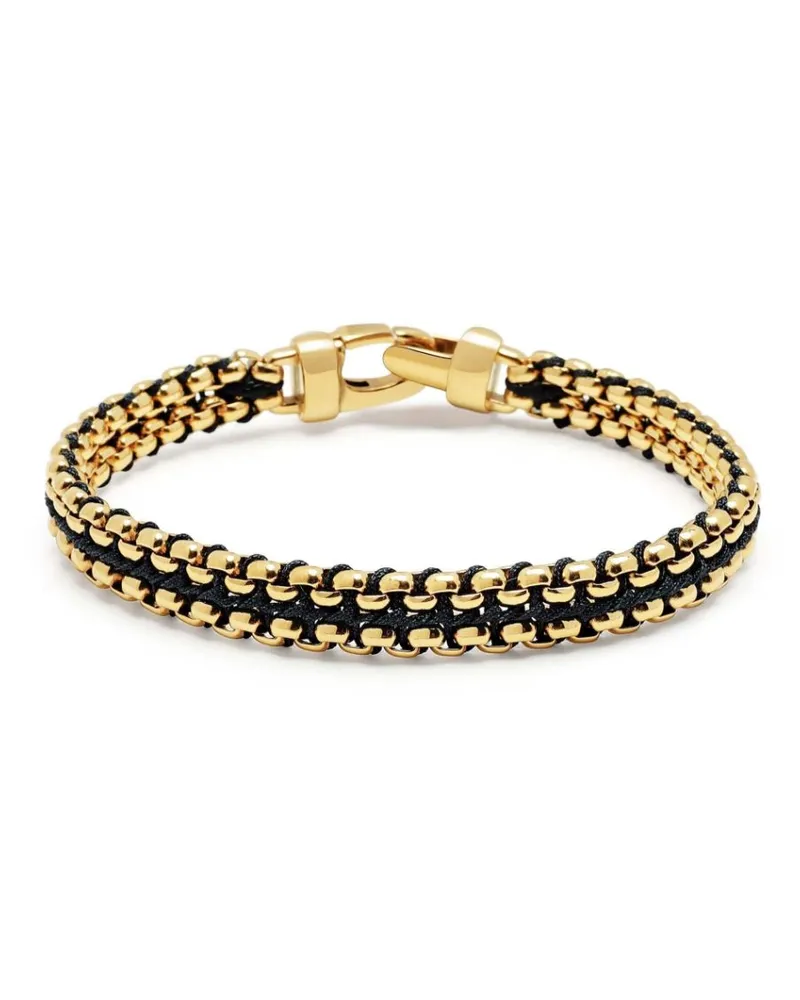 Nialaya Gewebtes Venezianerarmband 8mm - Gold Gold