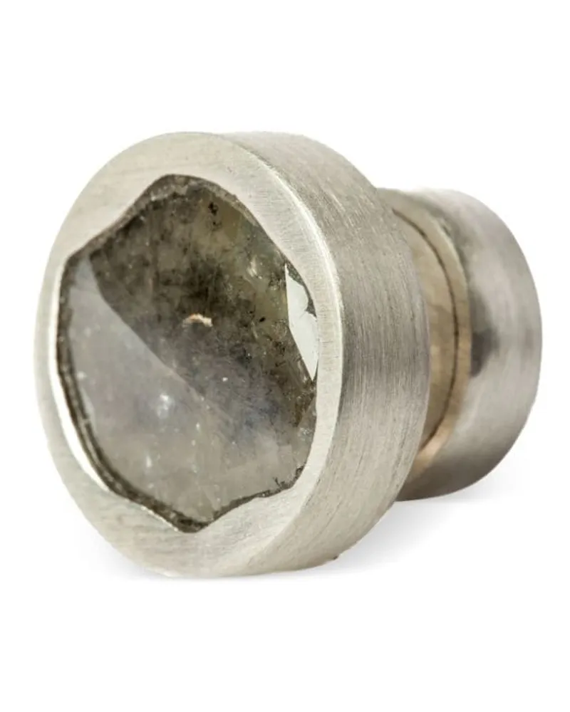Parts Of Four Silberohrring mit Diamant Silber