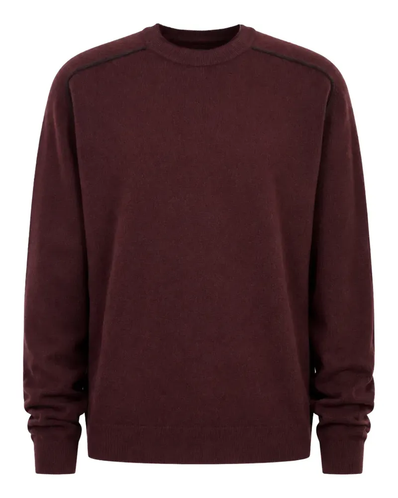 Maison Margiela Pullover mit Kontrastnähten - Rot Rot