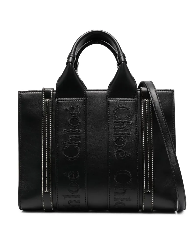 Chloé Handtasche aus Leder - Schwarz Schwarz