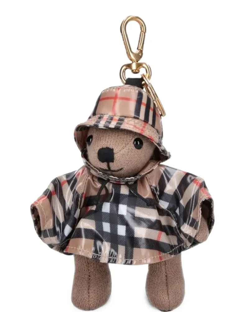 Burberry Thomas Bear Schlüsselanhänger - Nude Nude