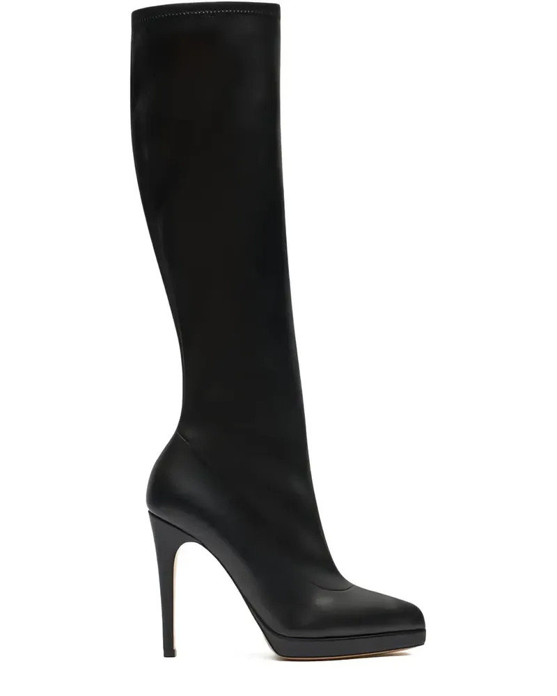 Casadei Michelle Stiefel 100mm - Schwarz Schwarz