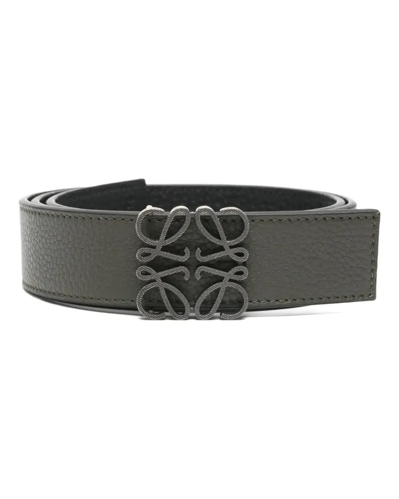 Loewe Gürtel mit Logo-Schnalle - Grau Grau