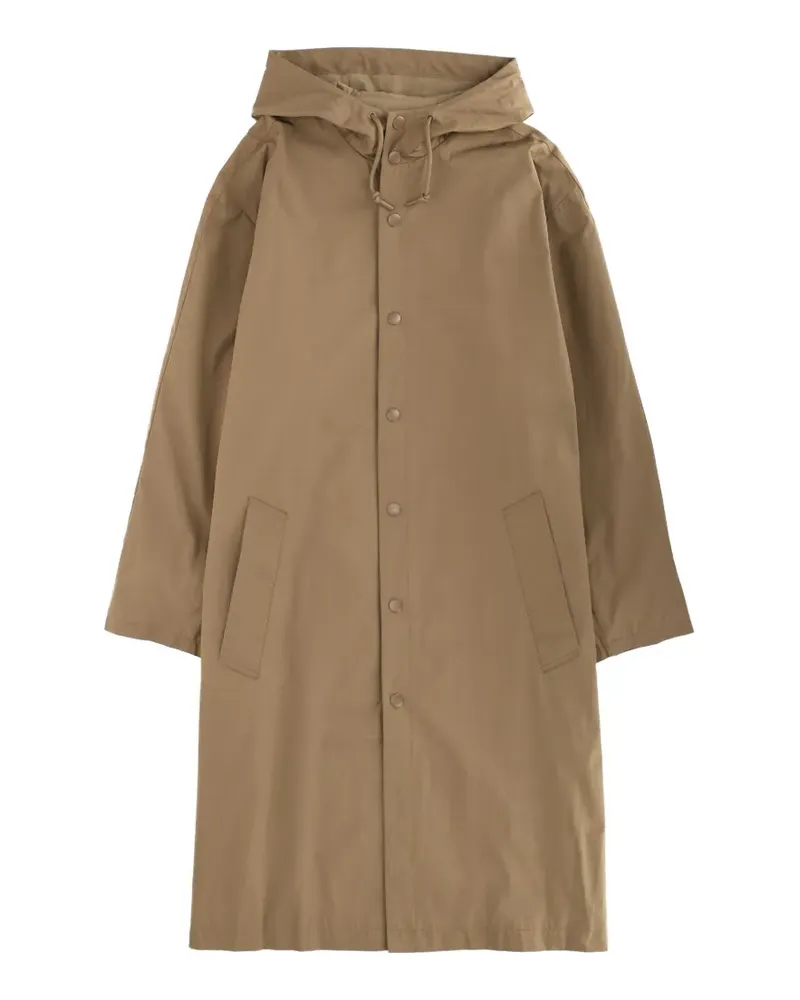 A.P.C. hooded button coat - Braun Braun