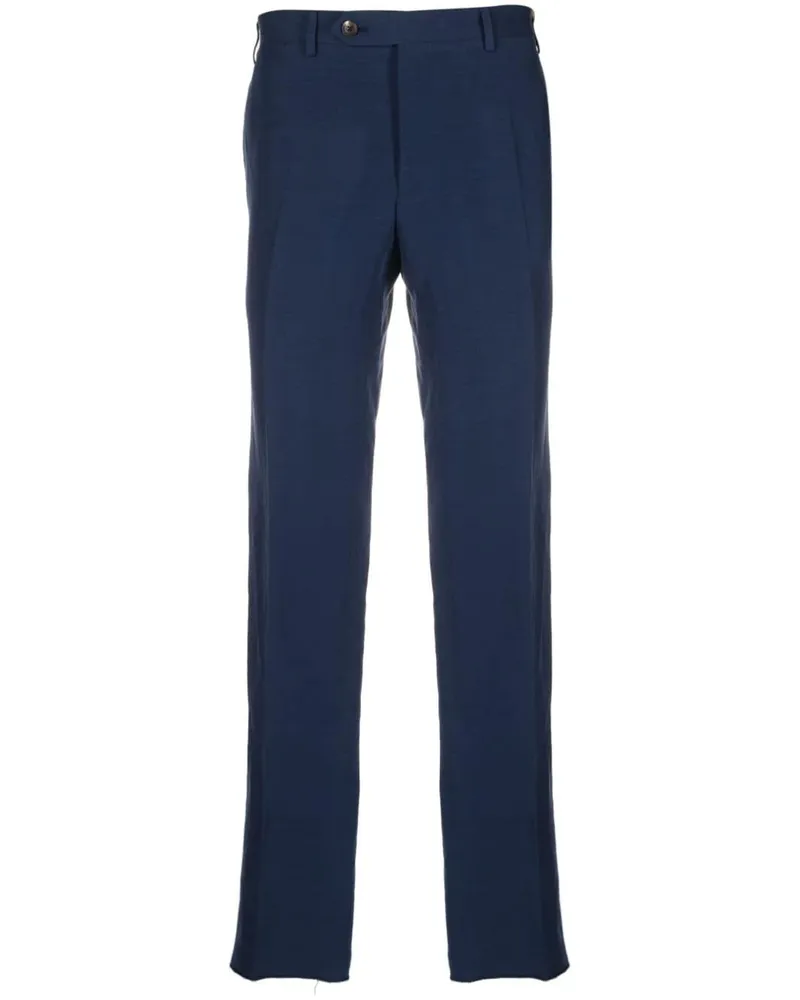 Canali Klassische Hose - Blau Blau