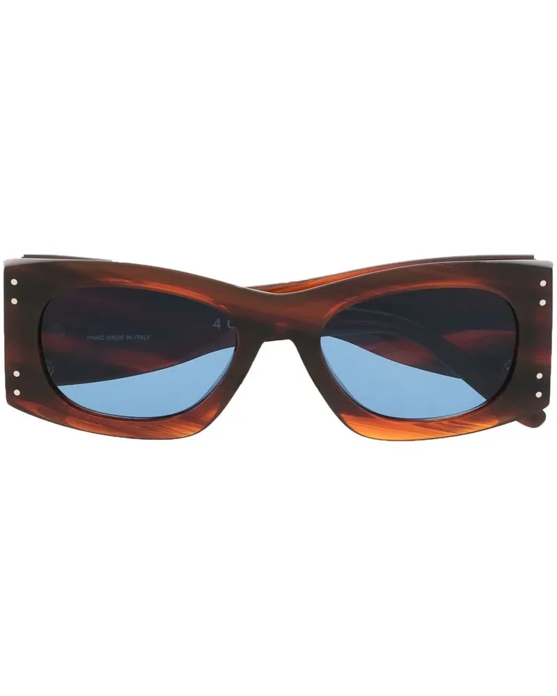 RETROSUPERFUTURE Definierte Sonnenbrille - Braun Braun