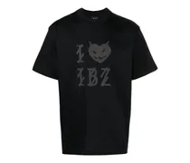 T-Shirt mit "I Love Ibiza"-Print