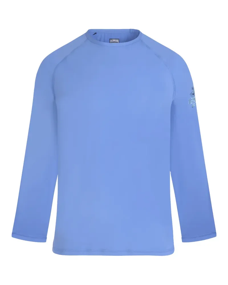 Vilebrequin Langärmeliges Rashguard T-Shirt - Blau Blau