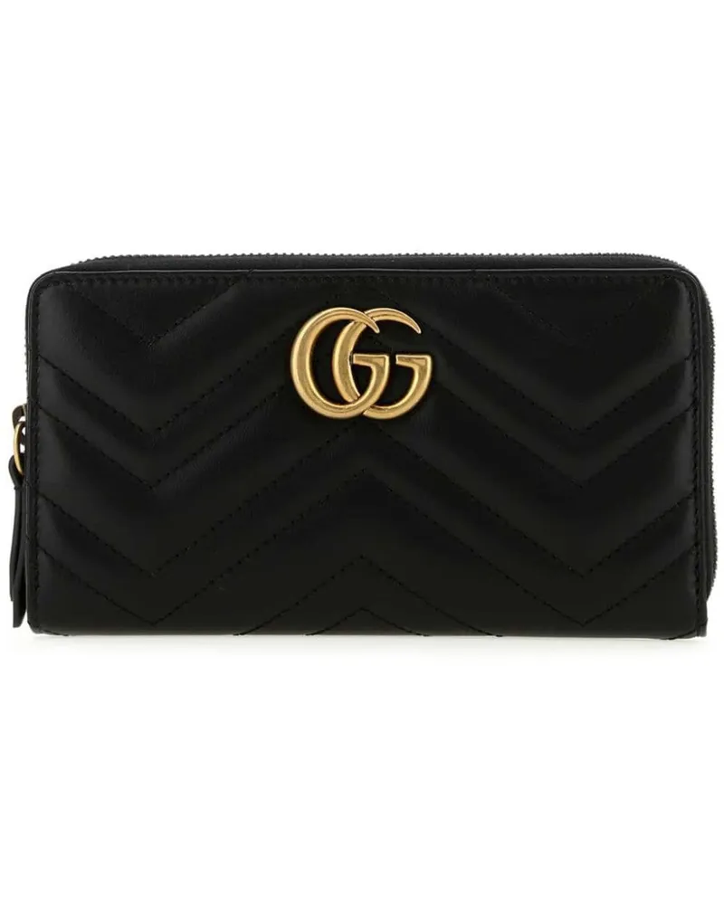 Gucci GG Marmont Portemonnaie - Schwarz Schwarz