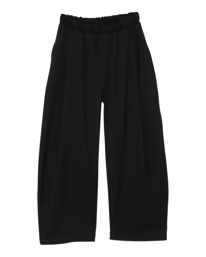 IMPERIAL Weite Hose mit elastischem Bund - Schwarz Schwarz
