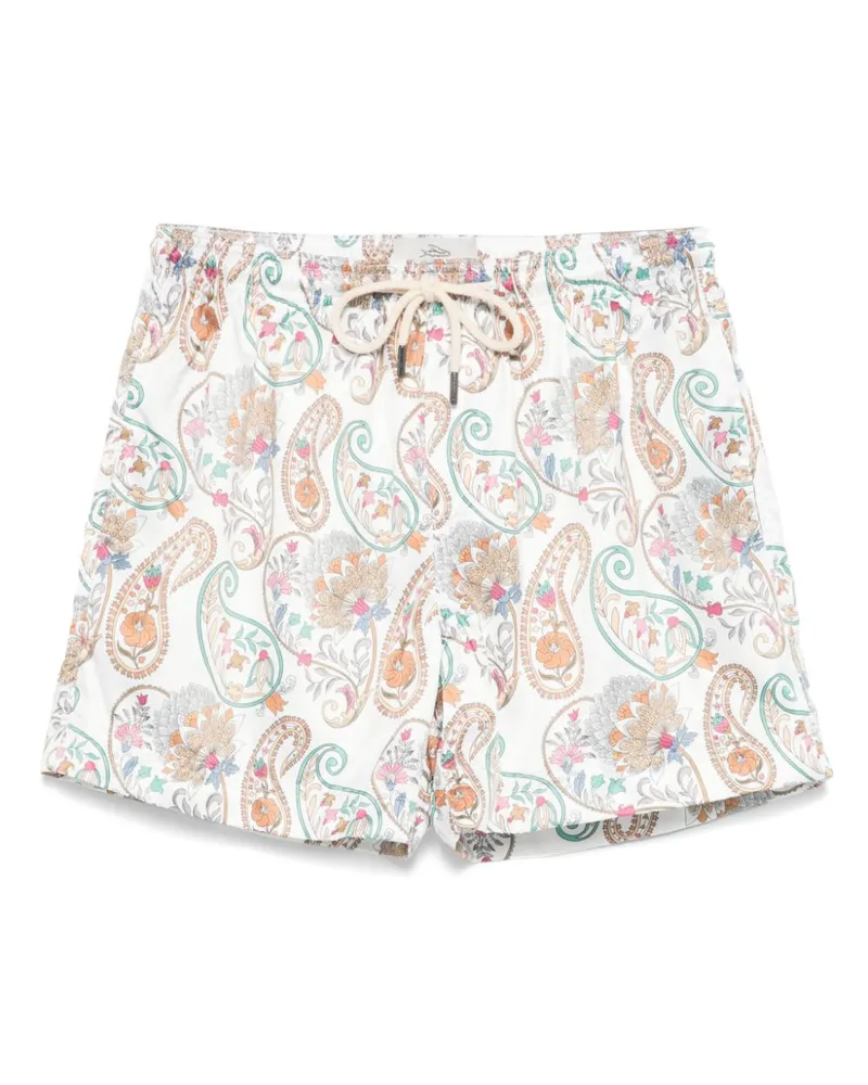 PENINSULA Casablanca Badeshorts Weiß
