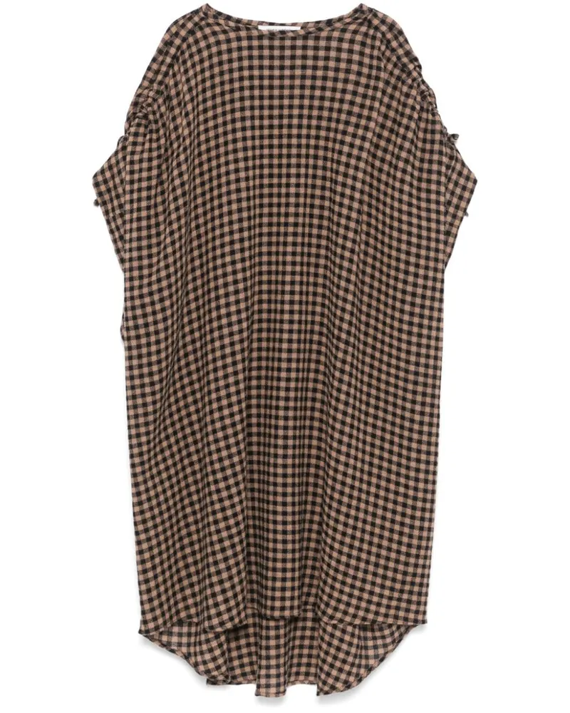 Henrik Vibskov Renew Midikleid - Braun Braun