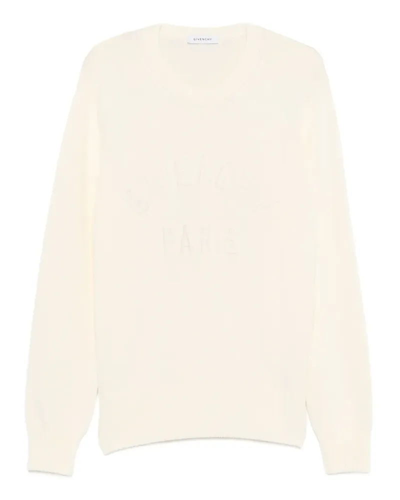 Givenchy Pullover mit Logo-Stickerei - Nude Nude