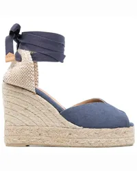 Castañer Bilina Wedge-Espadrilles 105mm Blau