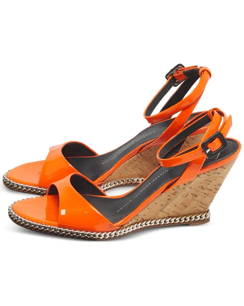 Giuseppe Zanotti chain sandals - Orange Orange