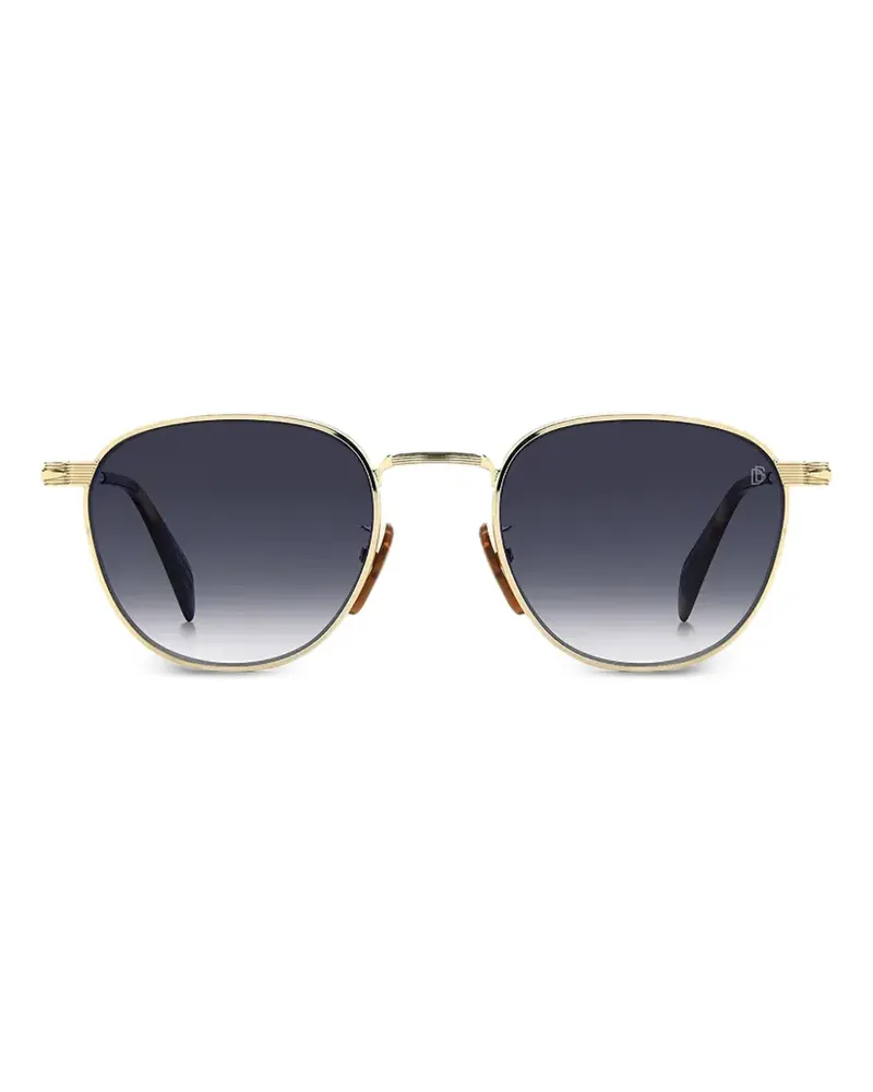 EYEWEAR by DAVID BECKHAM geometric-frame sunglasses - Gold Gold