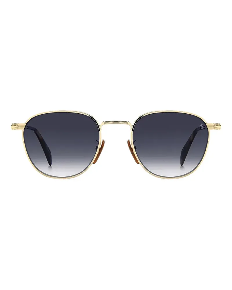 EYEWEAR by DAVID BECKHAM geometric-frame sunglasses - Gold Gold