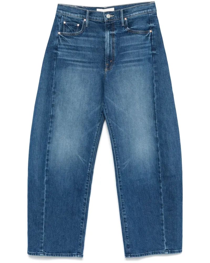Mother The Full-Pipe Flood Jeans - Blau Blau