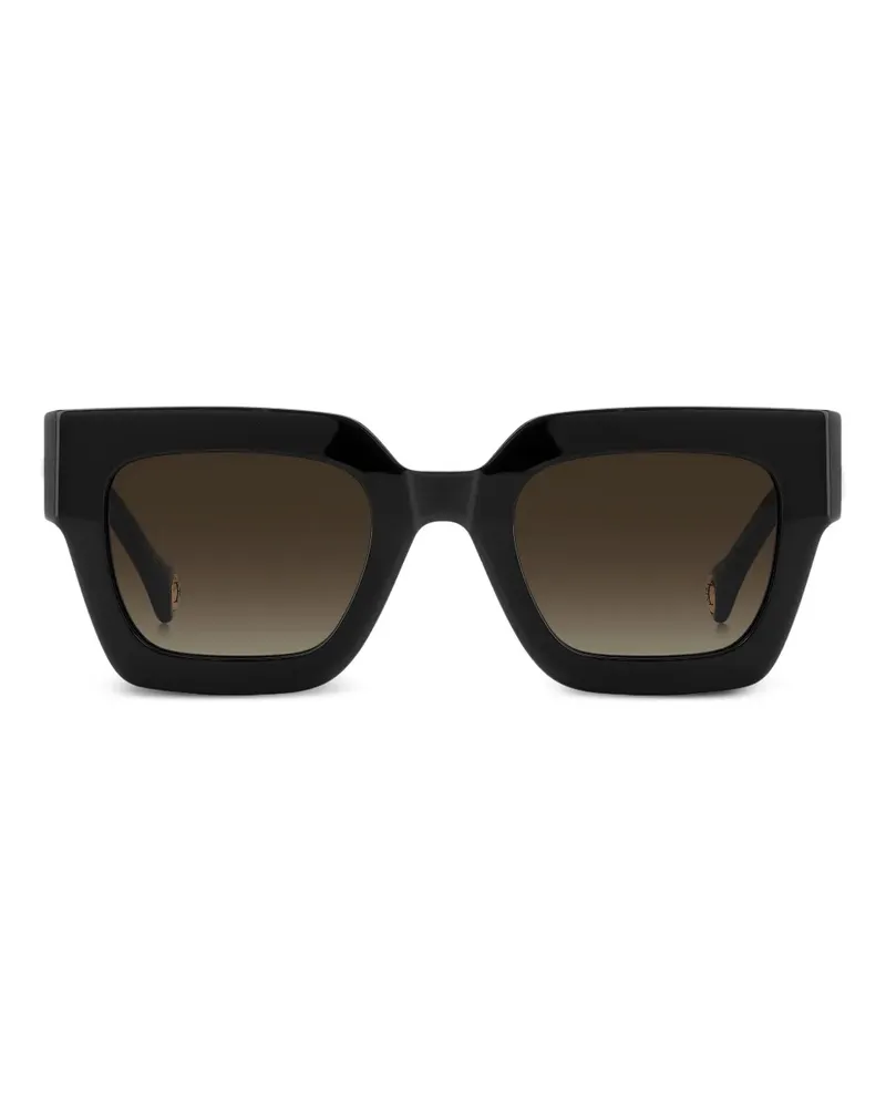 Carolina Herrera New York Eckige Brille - Schwarz Schwarz