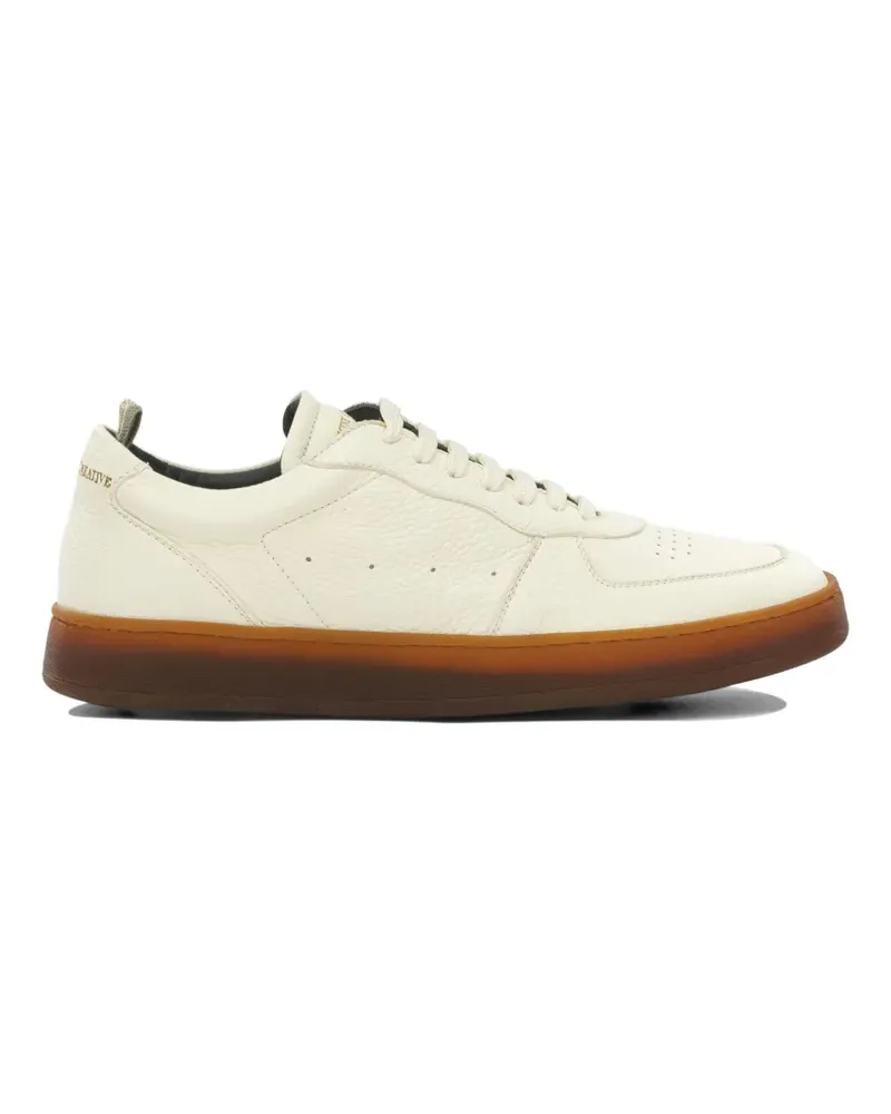 Officine Creative Italia Asset 001 lace-up leather sneakers - Weiß Weiß