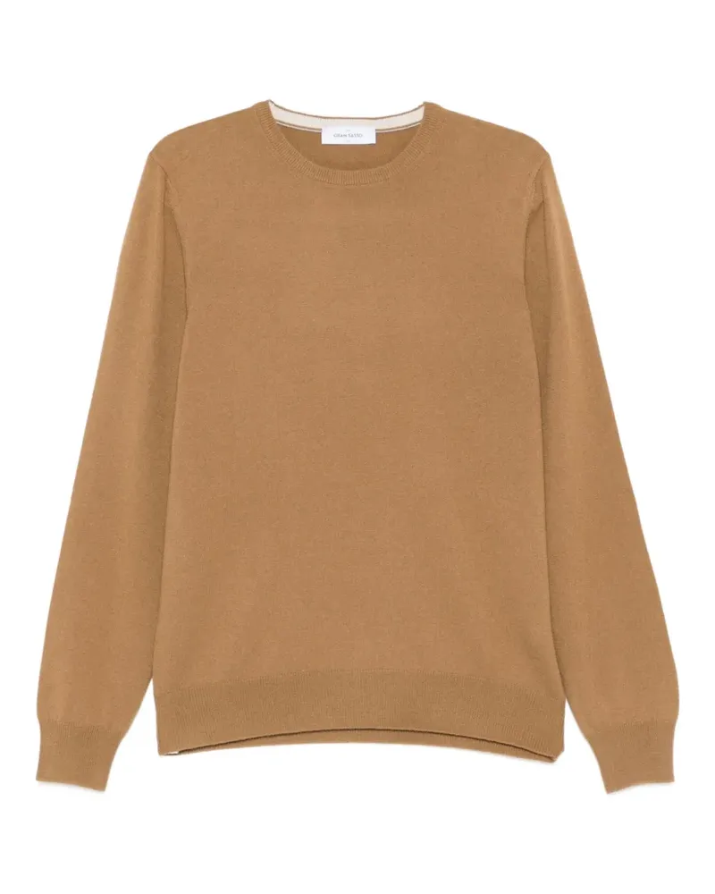 Gran Sasso Pullover mit Rundhalsausschnitt - Braun Braun