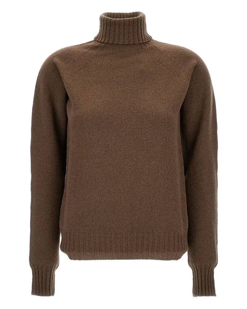Drumohr  Pullover mit Rollkragen - Braun Braun