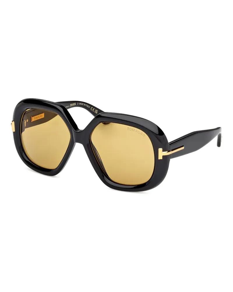Tom Ford Icon Sonnenbrille - Schwarz Schwarz
