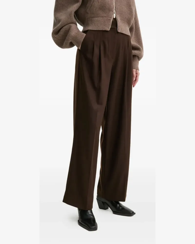 ba&sh Plissierte Hose - Braun Braun