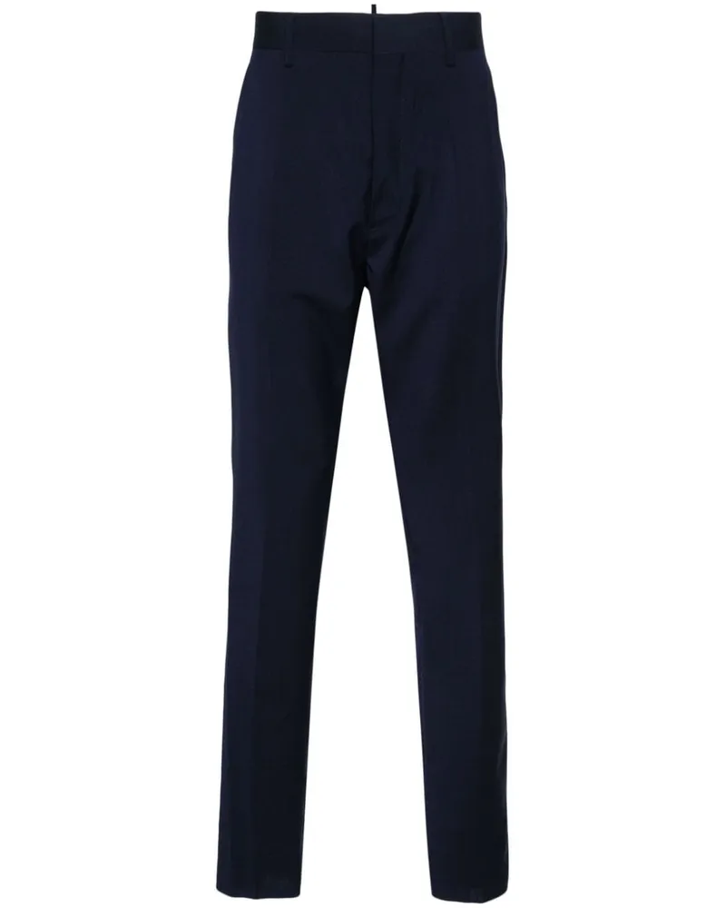 Dsquared2 Klassische Tapered-Hose - Blau Blau