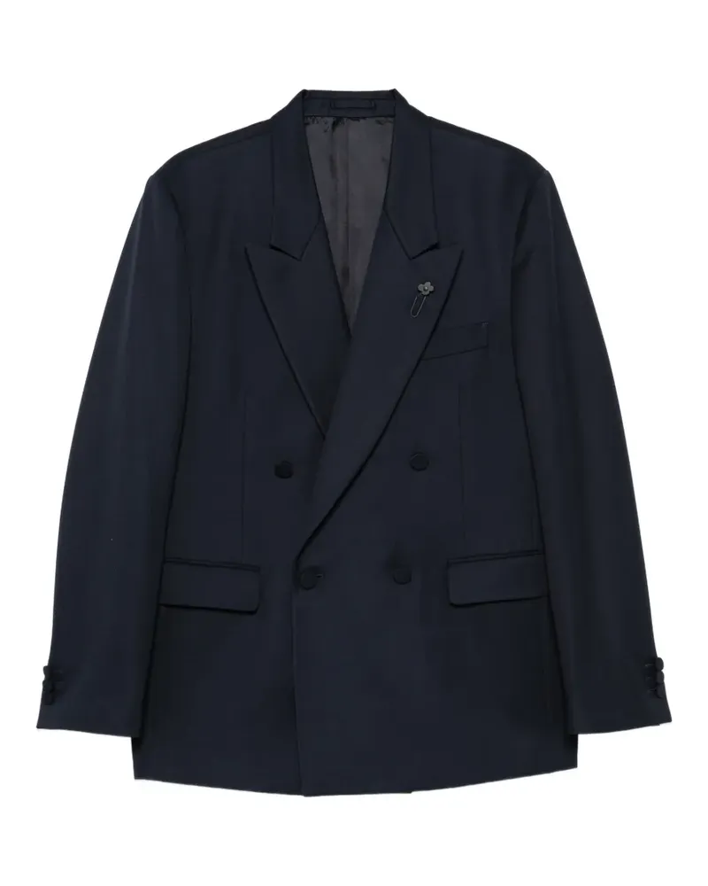 LARDINI Doppelreihiges Sakko - Blau Blau