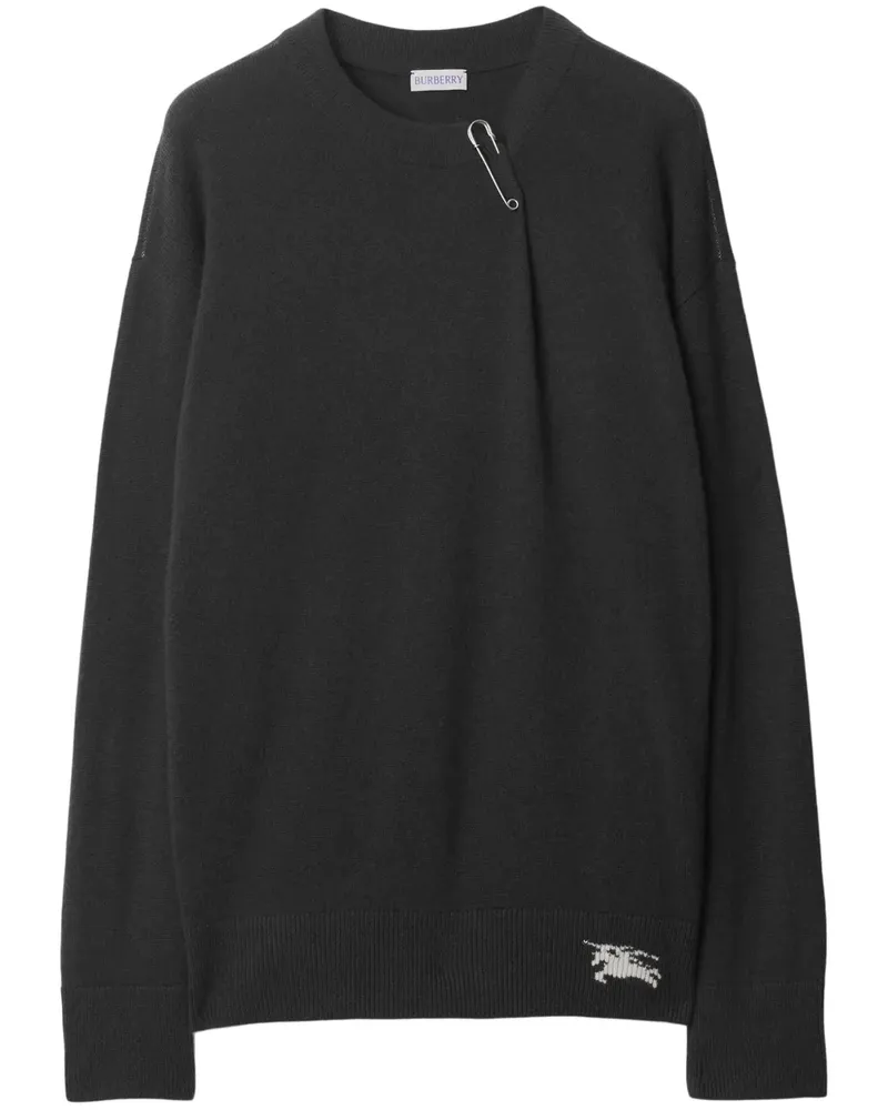 Burberry EKD Kaschmirpullover - Grau Grau