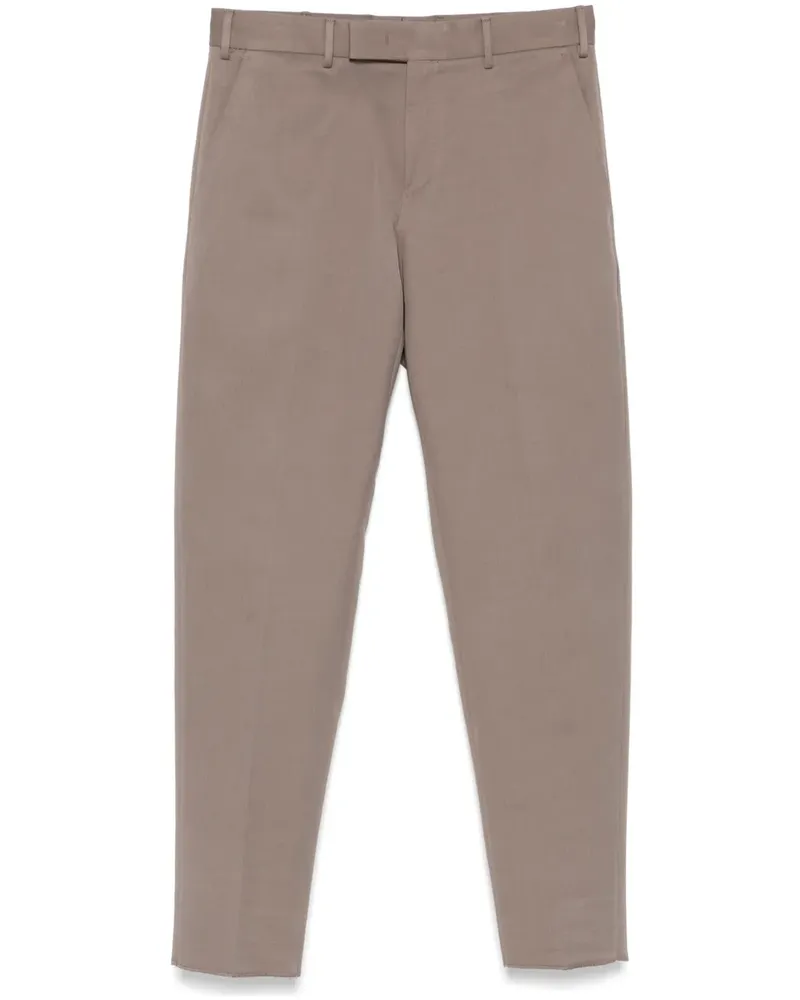PT TORINO Hose mit Tapered-Bein - Grau Grau
