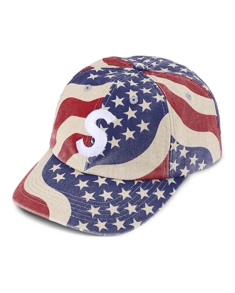 Supreme Being logo detail cap - Blau Blau