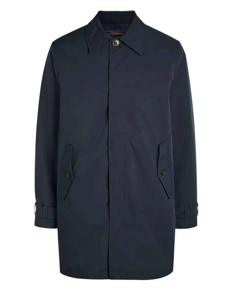 Paul Smith button-detail coat - Blau Blau