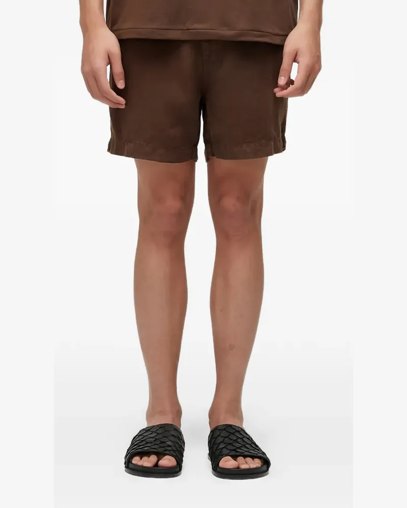 Osklen Bermudas mit Seitentasche - Braun Braun