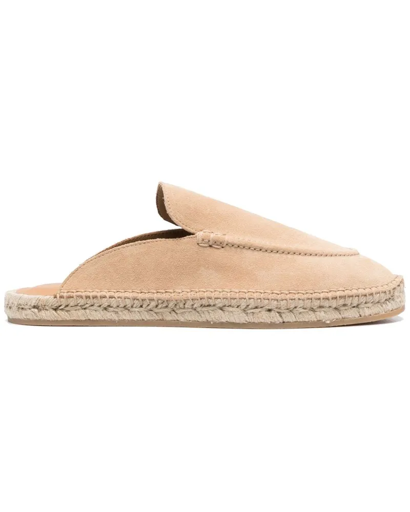 Scarosso Espadrilles aus Wildleder - Nude Nude