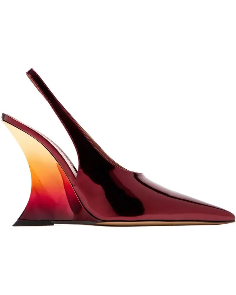 Paris Texas Spitze Nina Pumps 105mm - Rot Rot