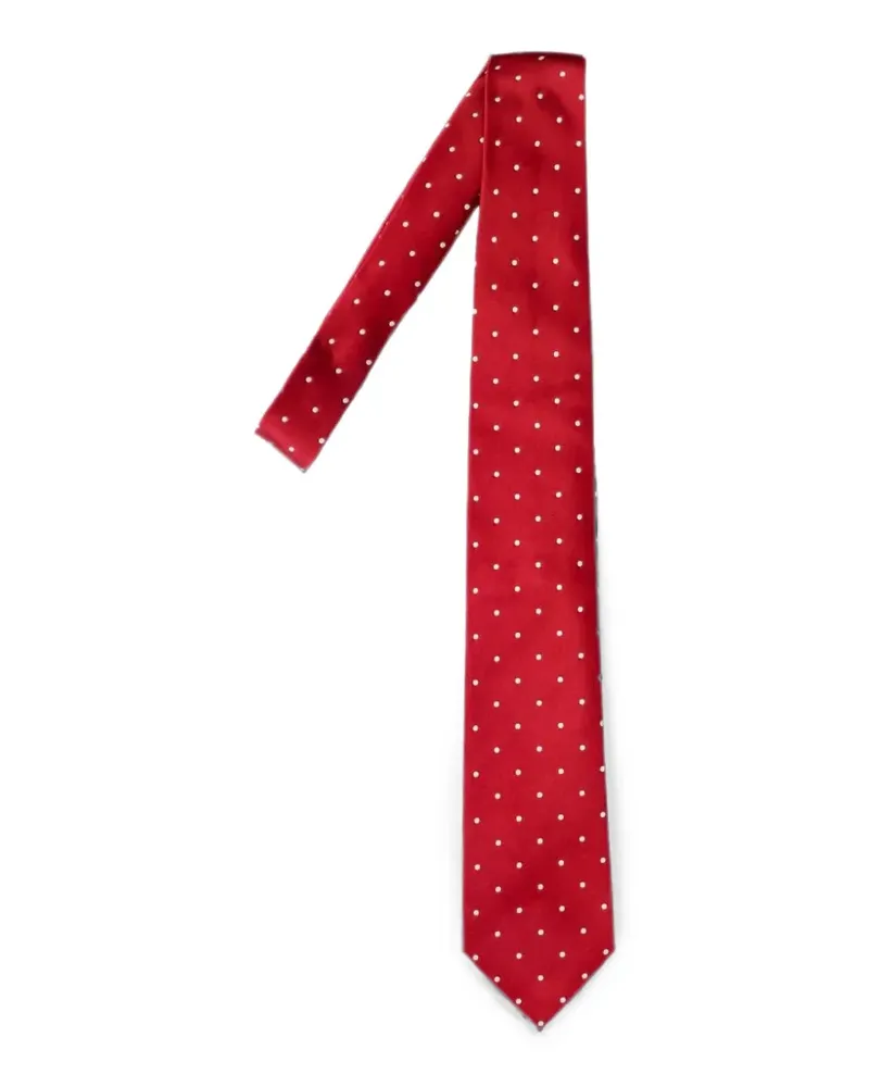 Tom Ford polka-dot tie - Rot Rot