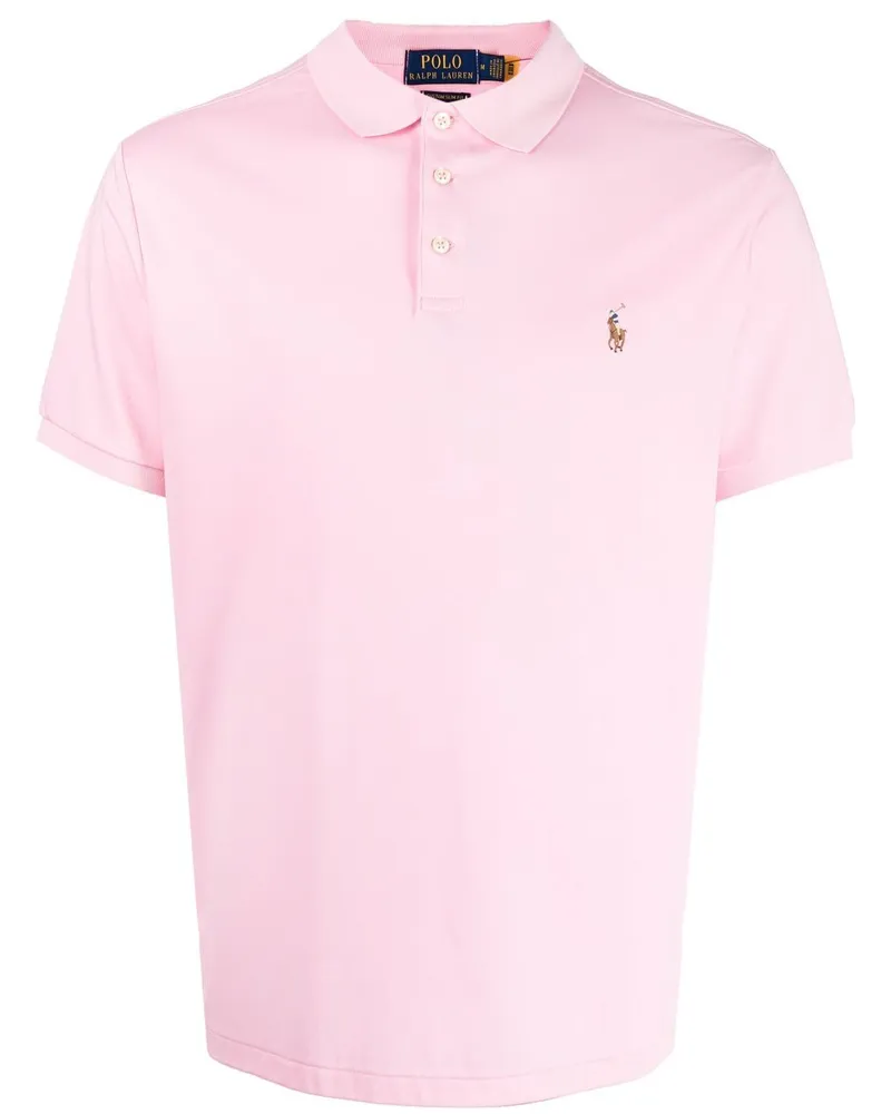 Ralph Lauren Poloshirt mit Logo-Stickerei - Rosa Rosa