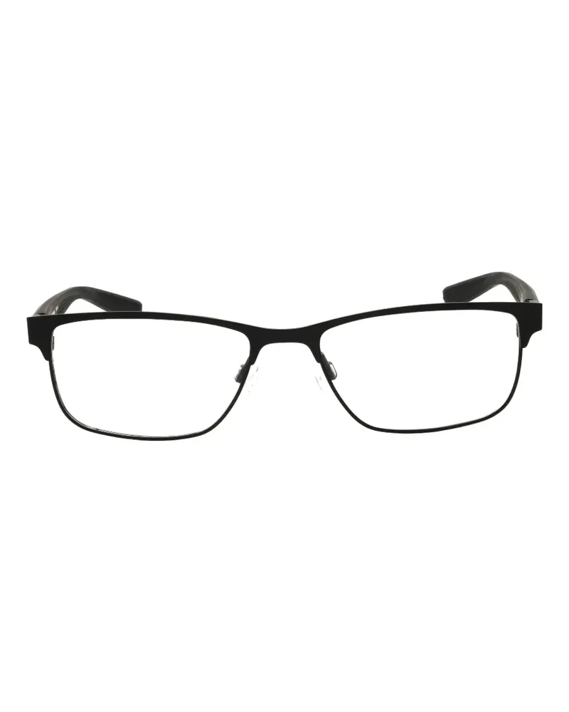 Nike Brille mit eckigem Gestell - Schwarz Schwarz