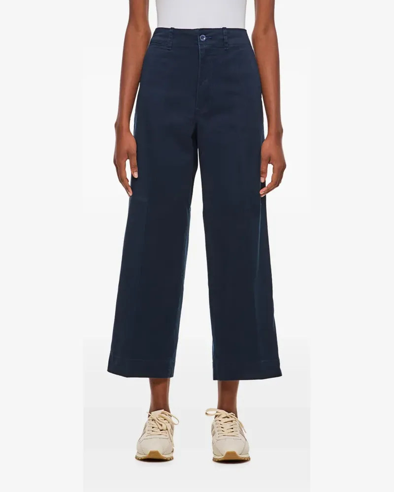 Ralph Lauren Hose mit hohem Bund - Blau Blau